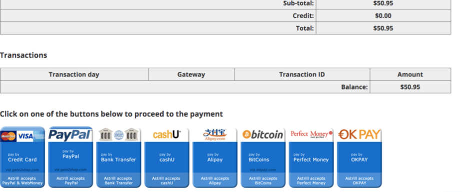 astrill so many ways to pay