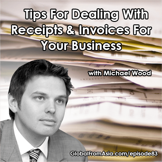 company receipt bank michael wood managing invoices Podcast3
