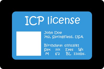 Apply a Chinese ICP