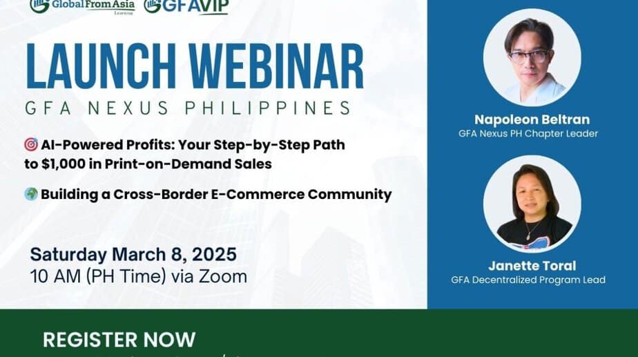 GFA Nexus Philippines Launches with a Power-Packed Webinar on AI and Cross-Border E-Commerce